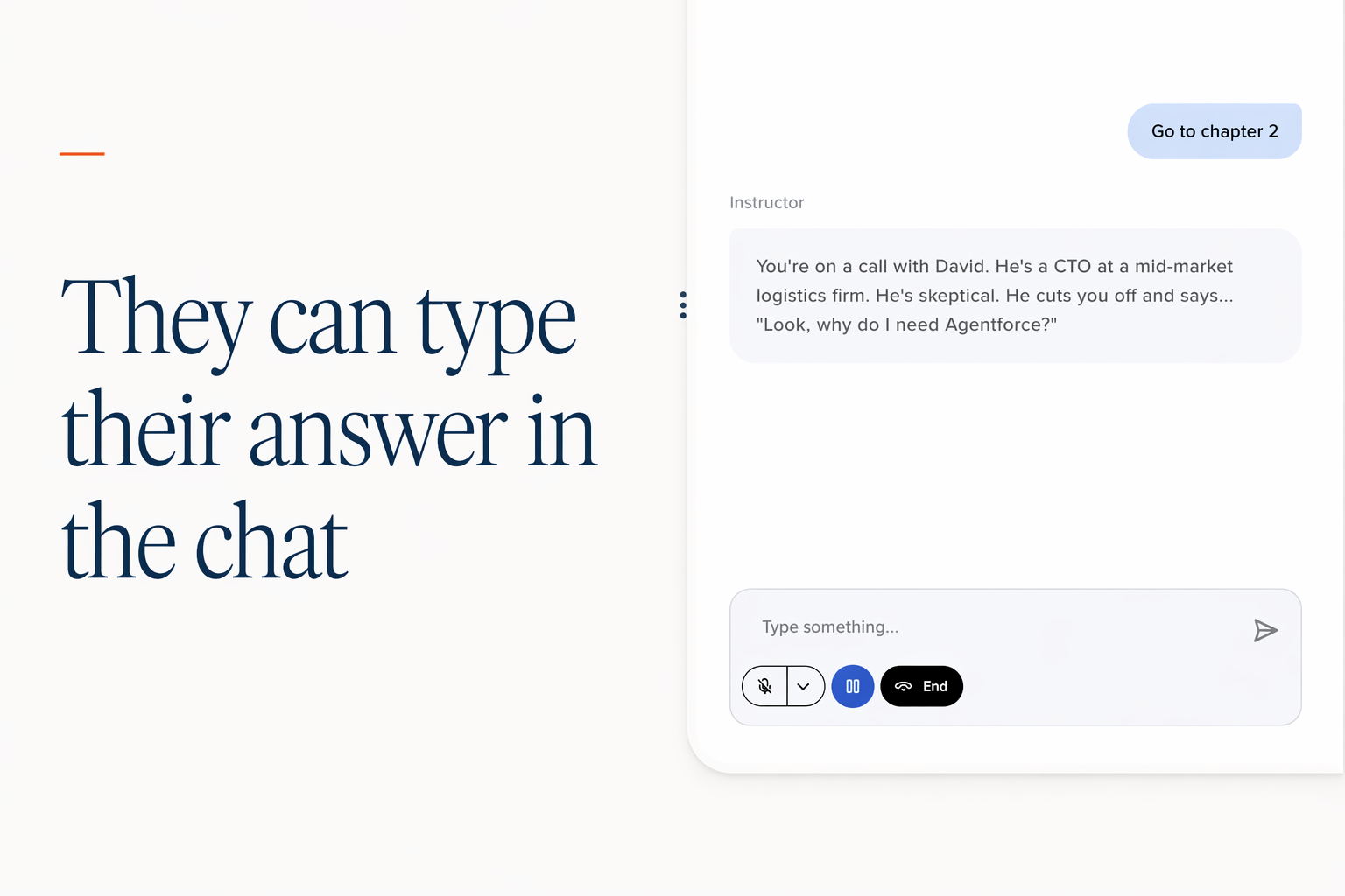 They can type their answer in the chat.